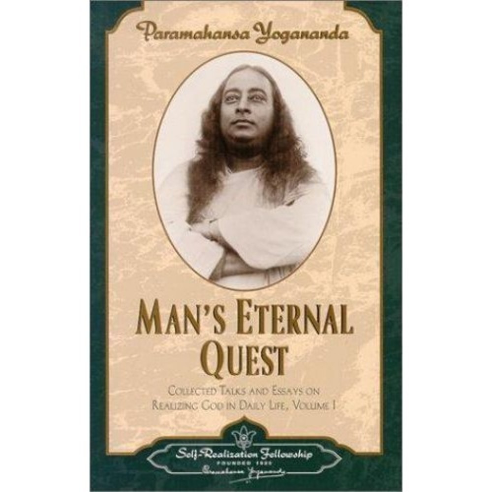 Man's‎ Eternal Quest: Collec- paperback, Paramahansa Yogananda B84